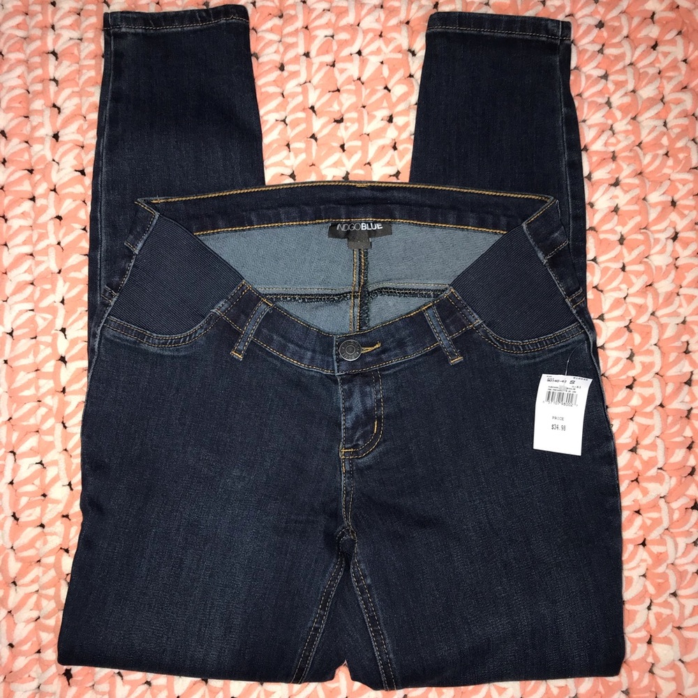 Indigo Blue maternity jeans sz small